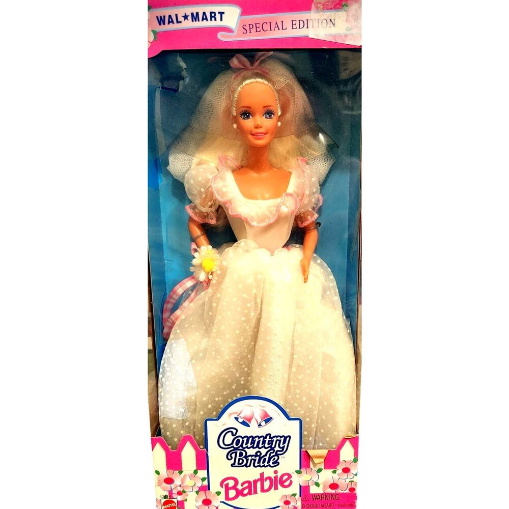 1994 Country Bride Barbie 11" Walmart Special Edition